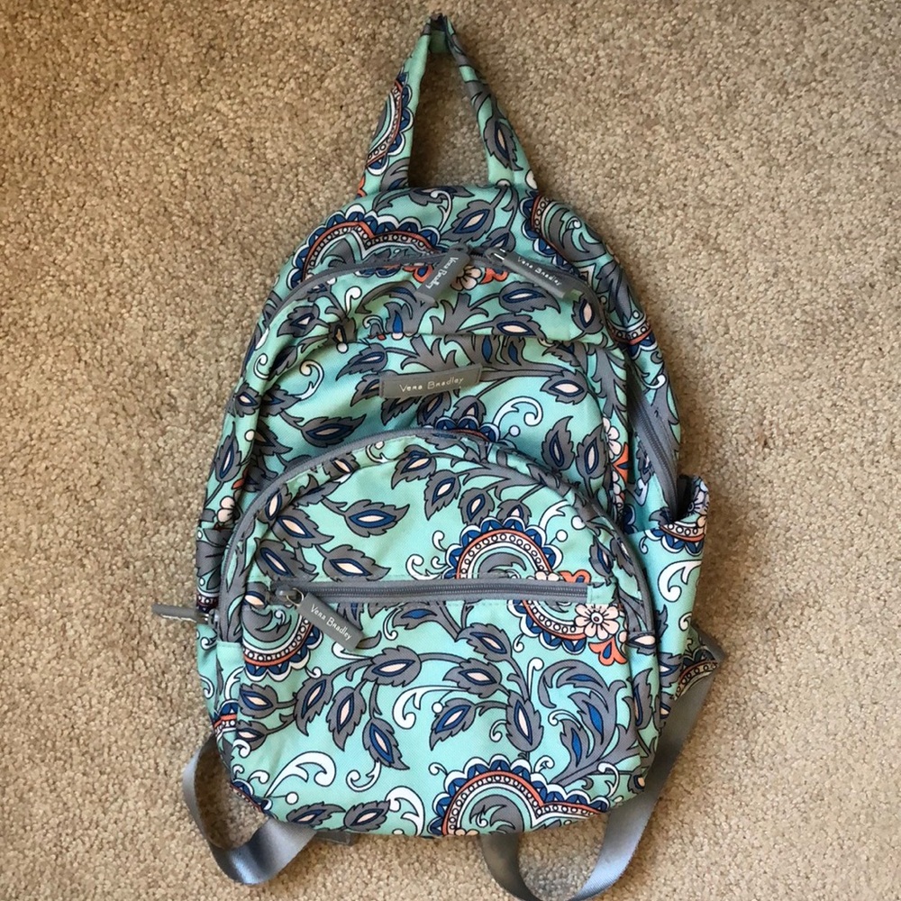 Vera Bradley Outlet Small Backpack fan flowers